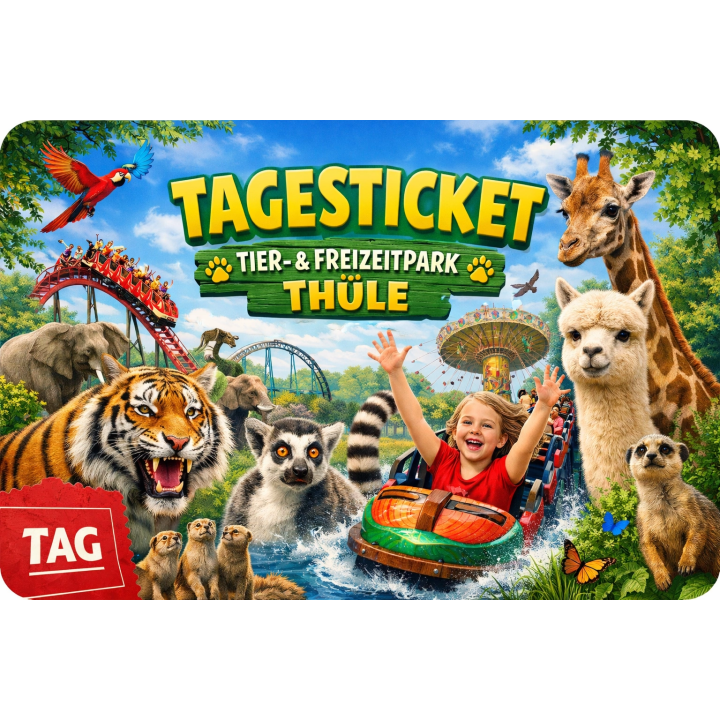 Tagesticket für Jugendliche/Erwachsene