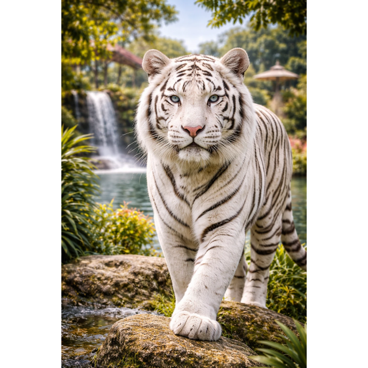 Tierpatenschaft weißer Tiger