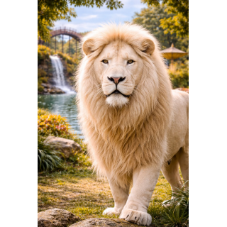 Tierpatenschaft weißer Löwe