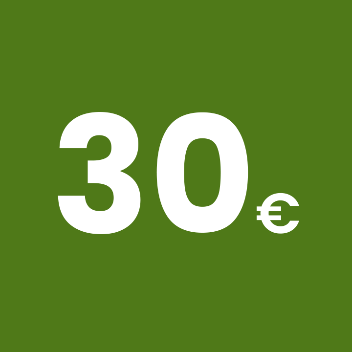 30€ Wertgutschein